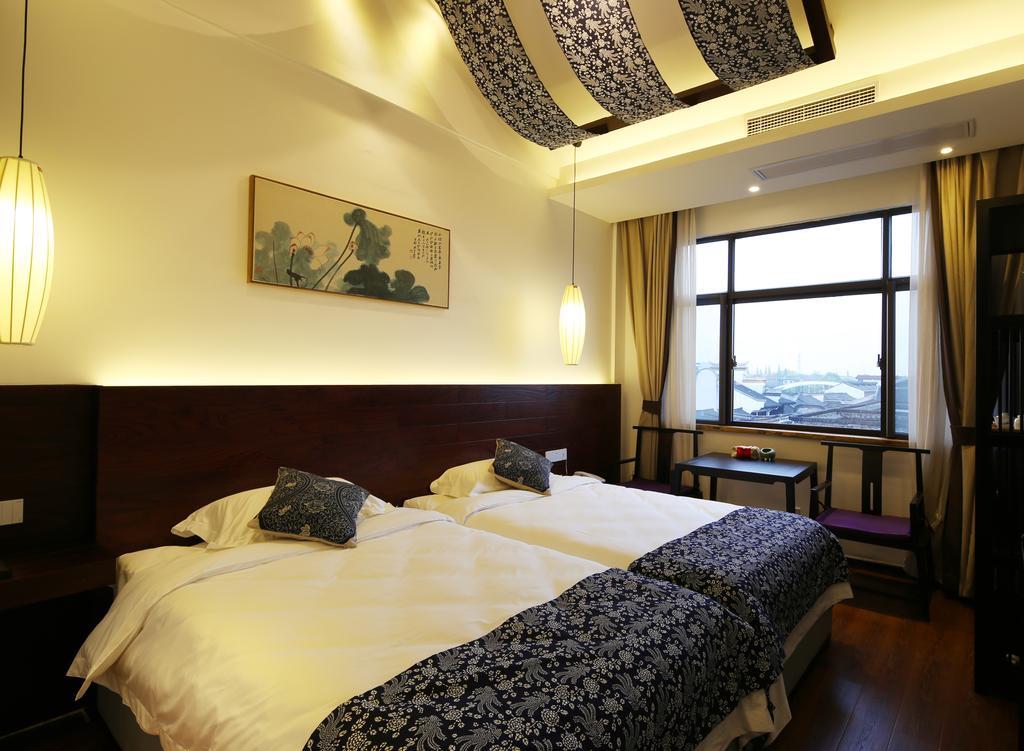 Floral Hotel - Yuexiang Inn Wuzhen Jiaxing Dış mekan fotoğraf