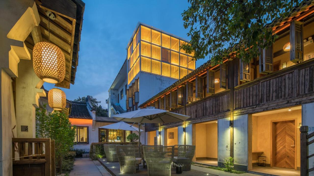 Floral Hotel - Yuexiang Inn Wuzhen Jiaxing Dış mekan fotoğraf