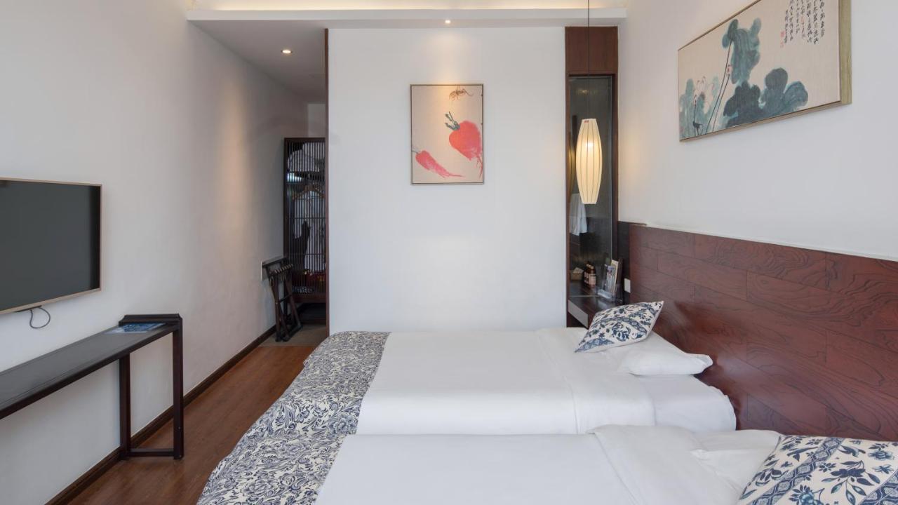 Floral Hotel - Yuexiang Inn Wuzhen Jiaxing Dış mekan fotoğraf