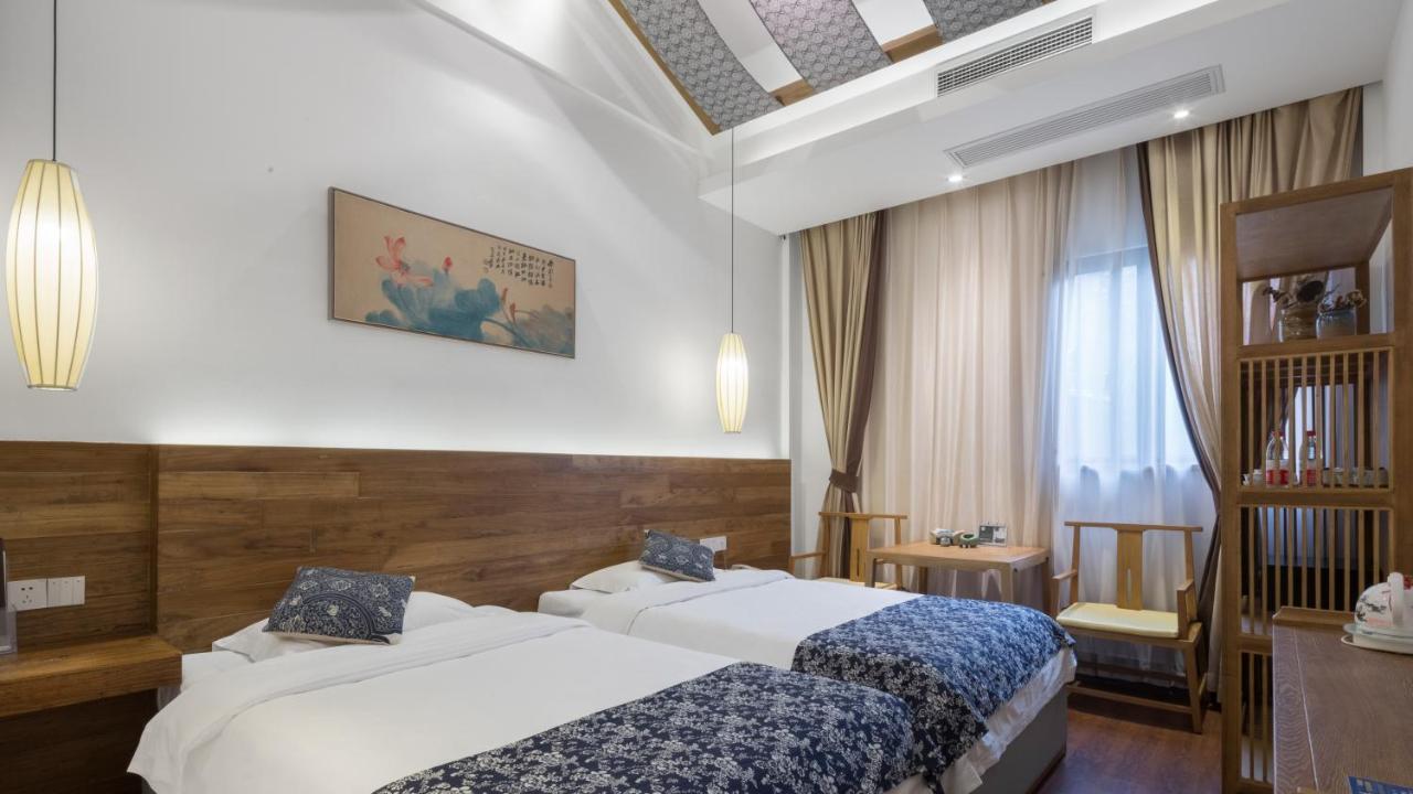 Floral Hotel - Yuexiang Inn Wuzhen Jiaxing Dış mekan fotoğraf
