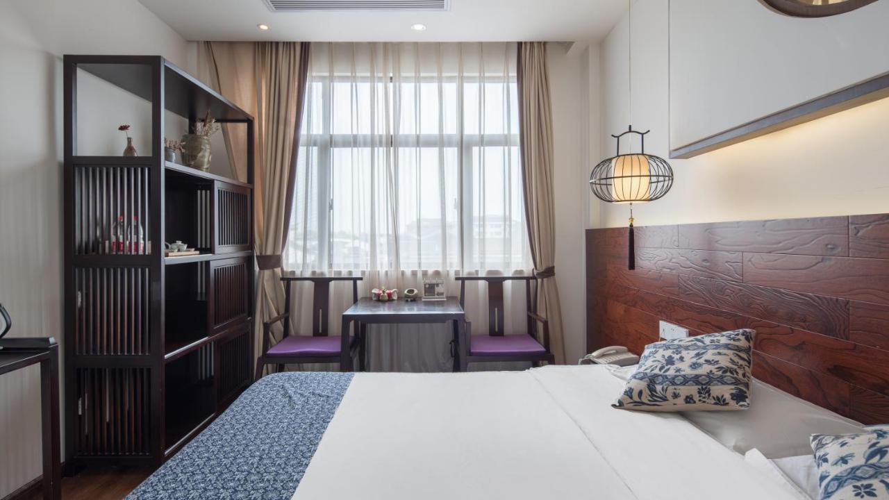 Floral Hotel - Yuexiang Inn Wuzhen Jiaxing Dış mekan fotoğraf